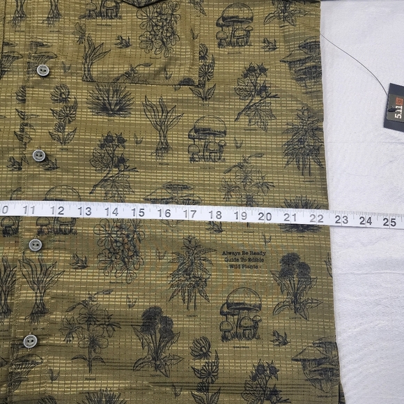 NWT 5.11 Men's Green 206 Vay-Camo Shirt, sz MD - Picture 6 of 14